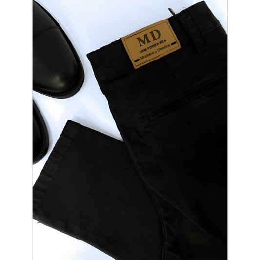 PANTALON GABARDINA NEGRO