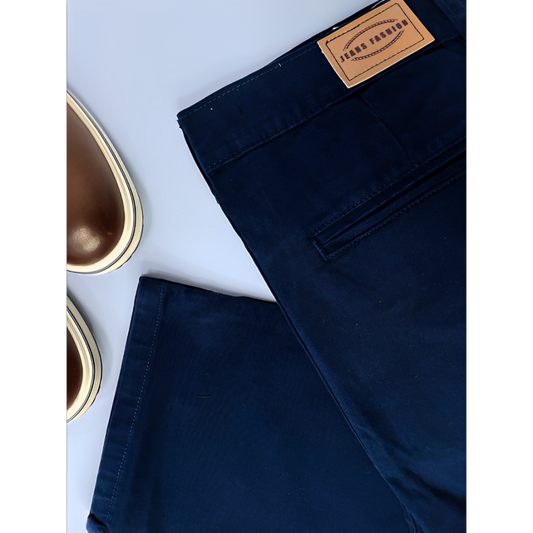 PANTALON GABARDINA AZUL MARINO