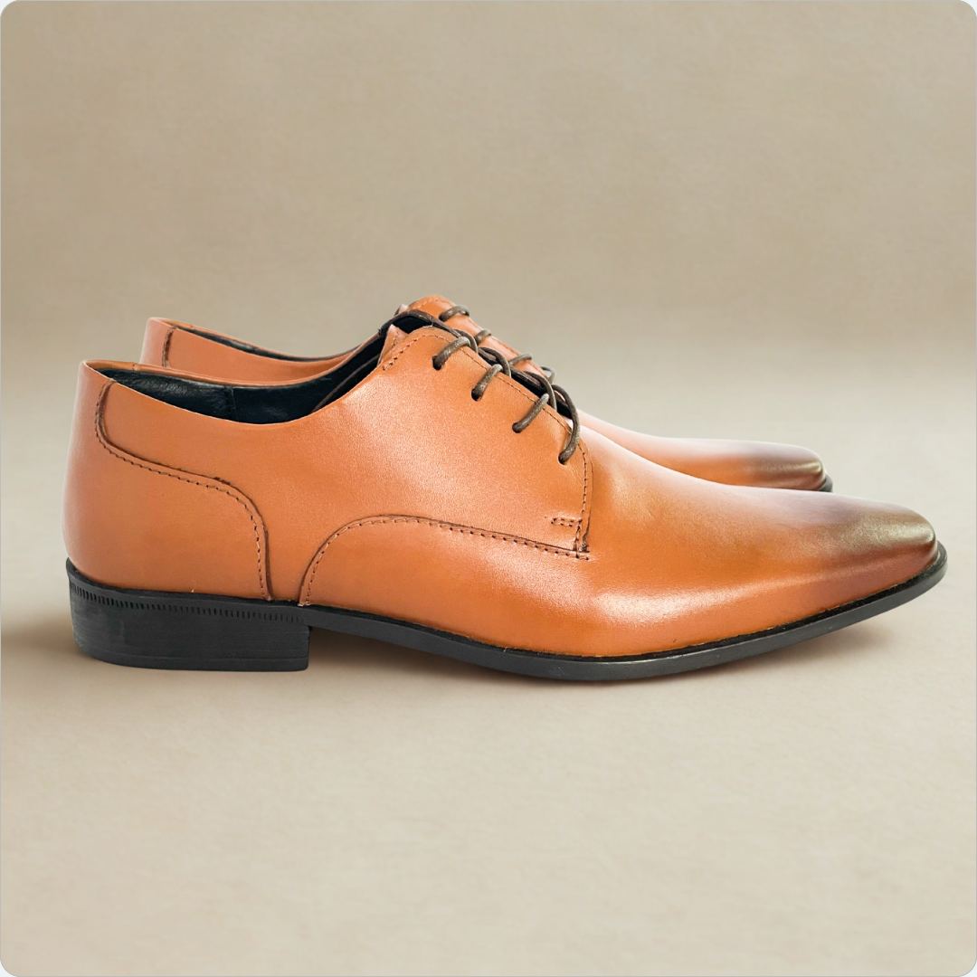 Zapato Capriatto Miel – Cordón Llano